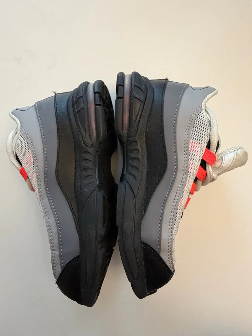 Nike Air Max '95 Toddler- Black & Solar Red